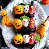 ハロウィンおにぎりドック|あーたんさん