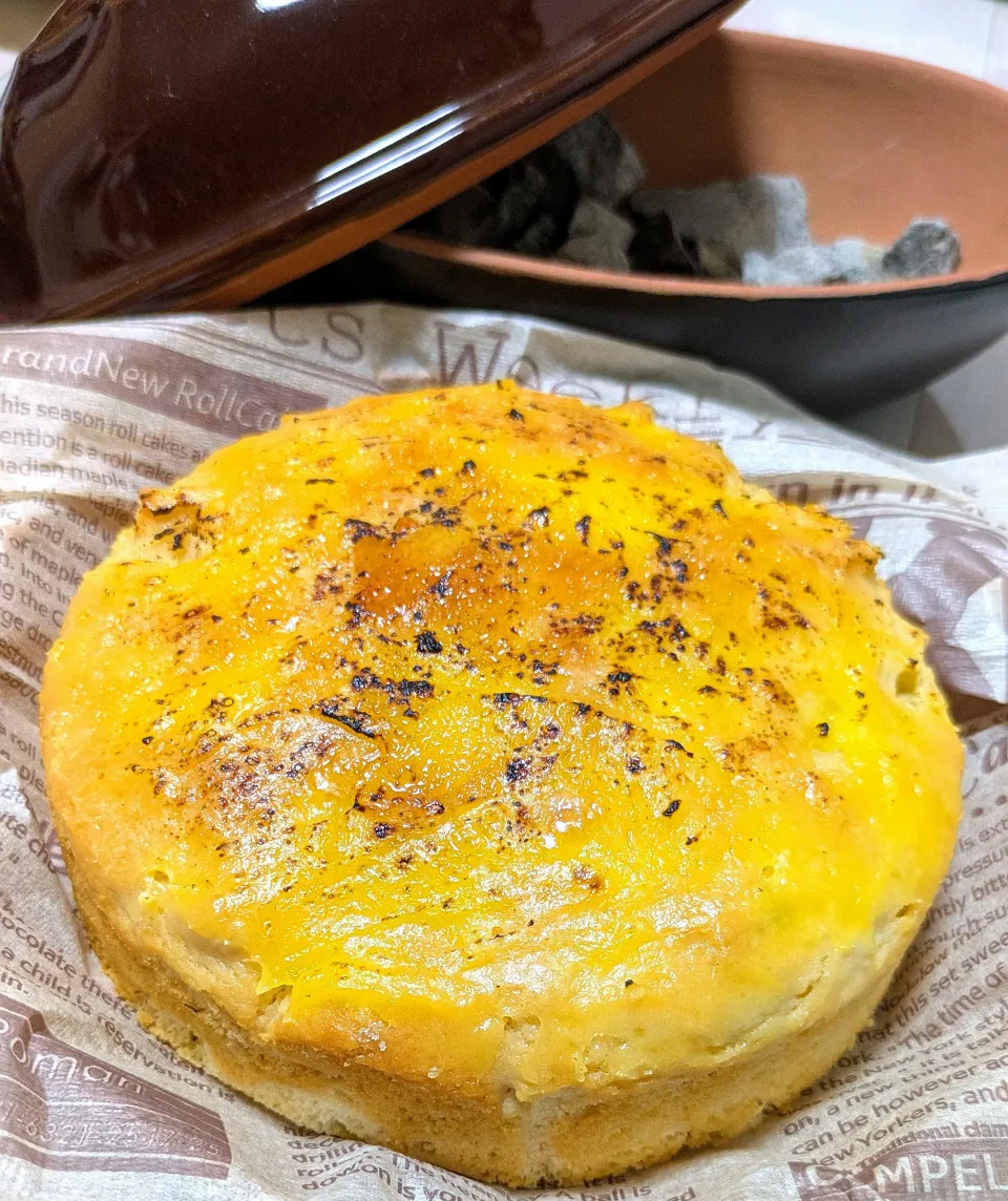 スイートポテトブリュレケーキ|ひとみんΨ(*´∀｀)Ψさん