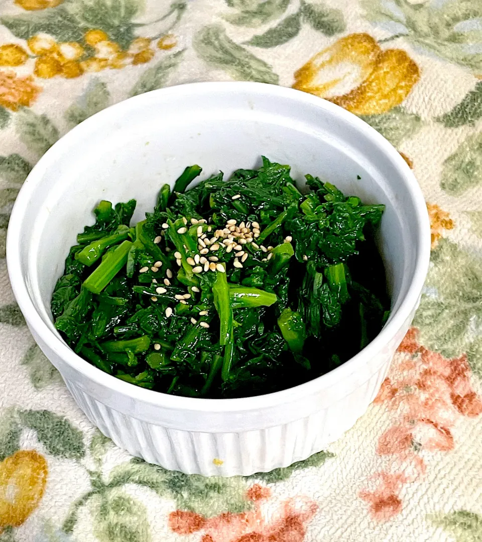 簡単❣️春菊のナムル|つるひめさん