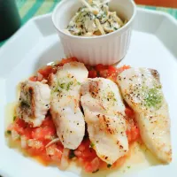 目鯛のポワレサルサソース仕立て| マイキーさん