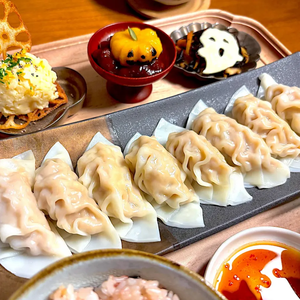 すずさんの料理 水餃子のおぼんごはん|すずさん