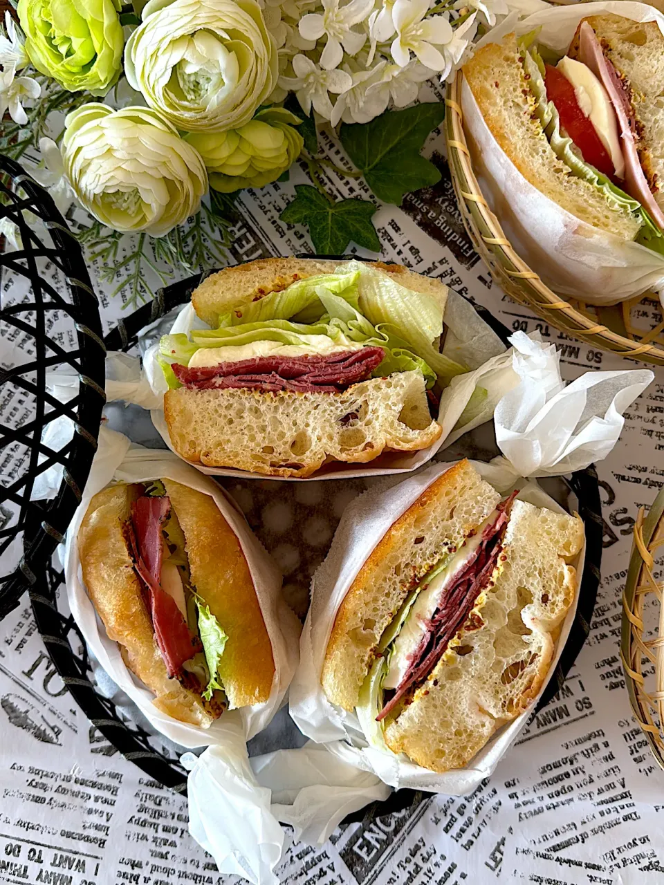 フォカッチャサンド✨|いっちゃんさん