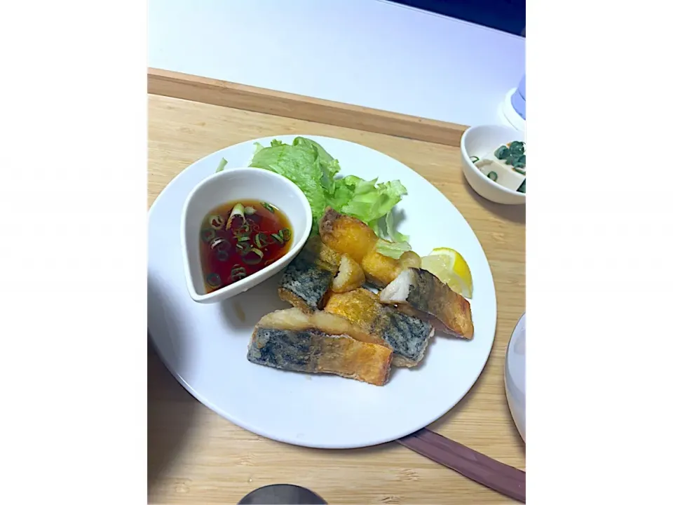 サバの竜田揚げ&甘辛だれ|やなさん