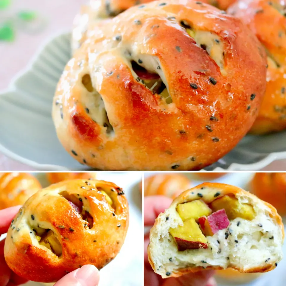 さつまいもパン|まゆさん