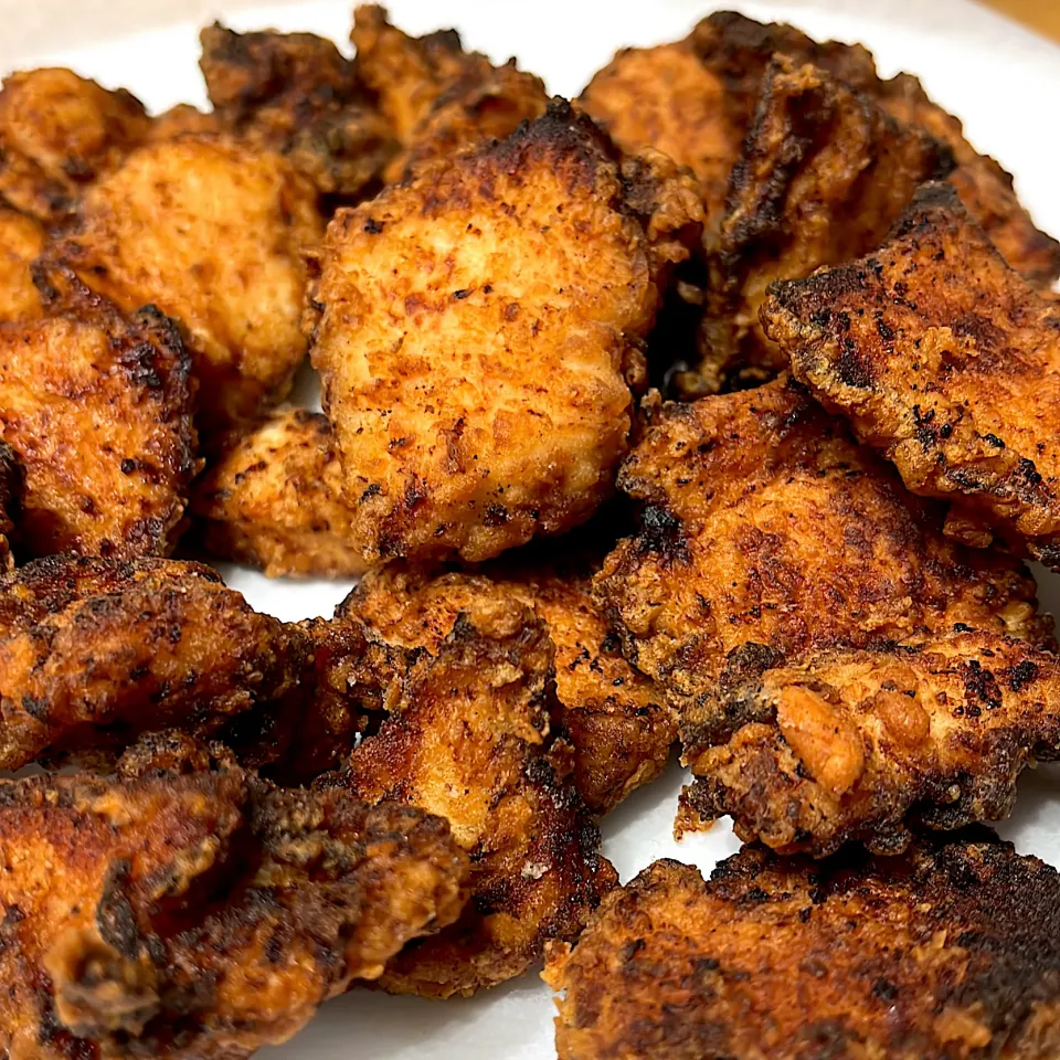 にんにく生姜生塩麹で仕込んだ鳥ムネ肉の唐揚げ|pranzoさん
