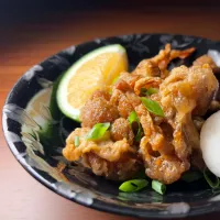 💫サクサクにゅるにゅる なめこの唐揚げ