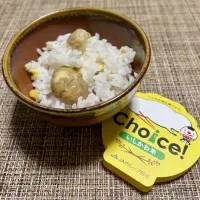 昆布茶で旨味+  美味しい新米で栗ご飯|Little Darlingさん