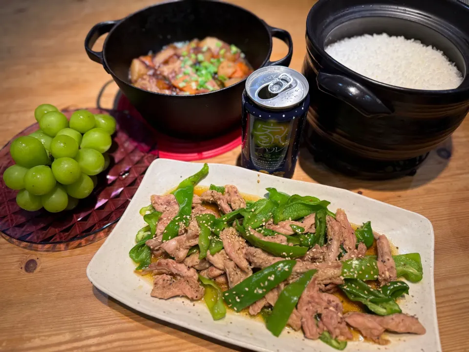 今日の晩御飯（R7.10.8）|え〜かさん