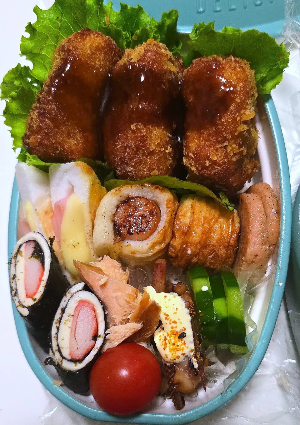 エビカツ弁当🍱|みみさん