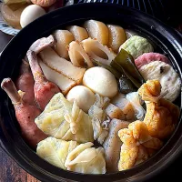 おでん🍢始めました ~牛すじロールキャベツ入り