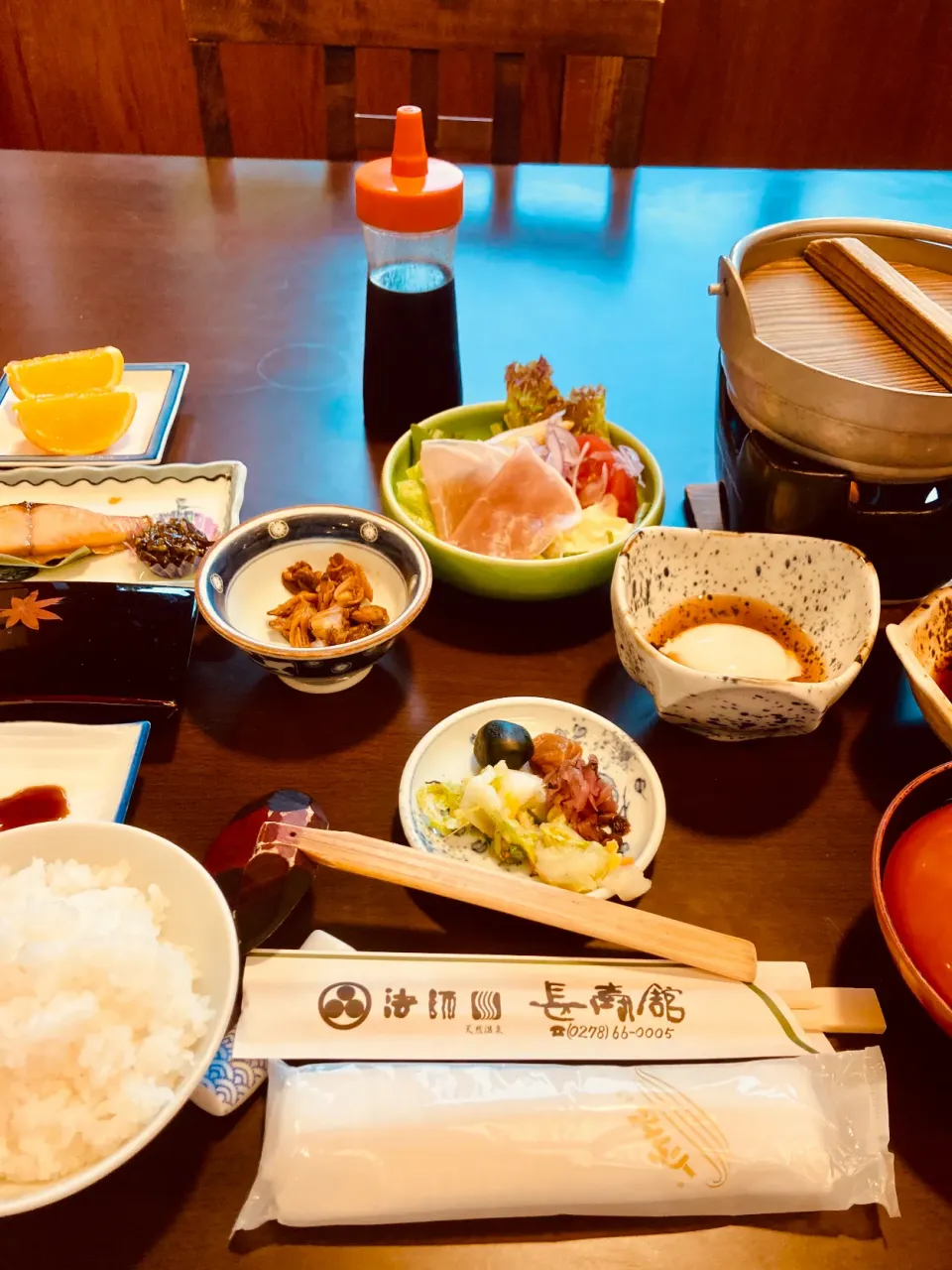 法師温泉「長寿館」の朝食|Go Satoさん