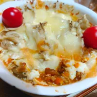 ミートソースグラタン（っぽいもの）|Apolloさん