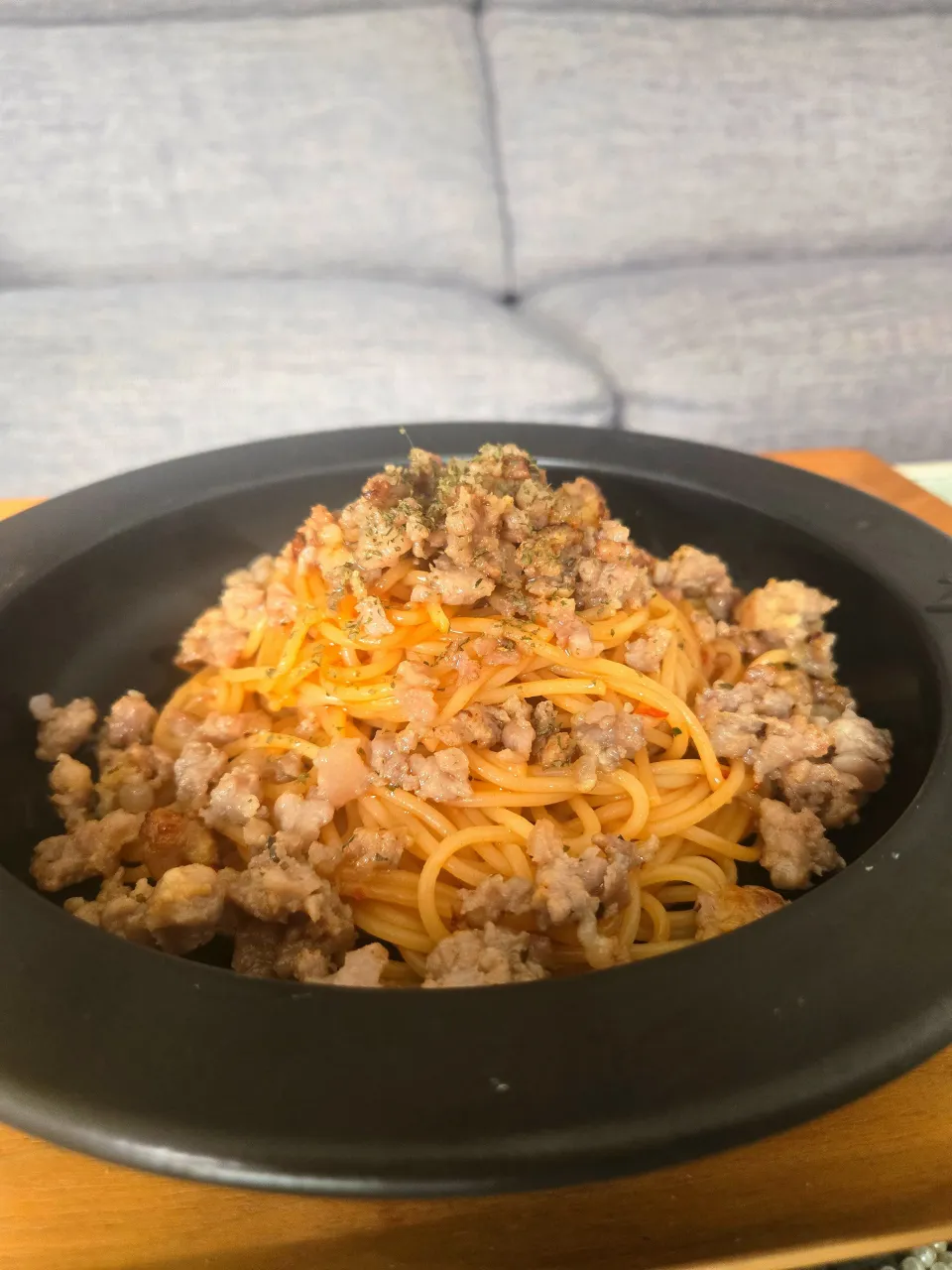 ミートソースパスタ|しあるさん