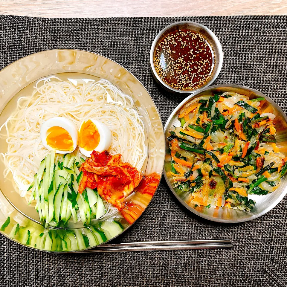 🇰🇷夜【韓国冷麺風そうめん】🇰🇷|Laniさん