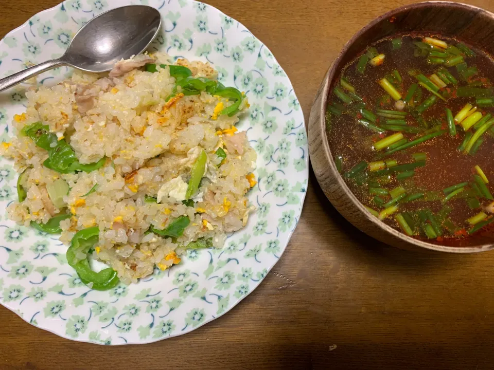 昼食　チャーハン|ATさん