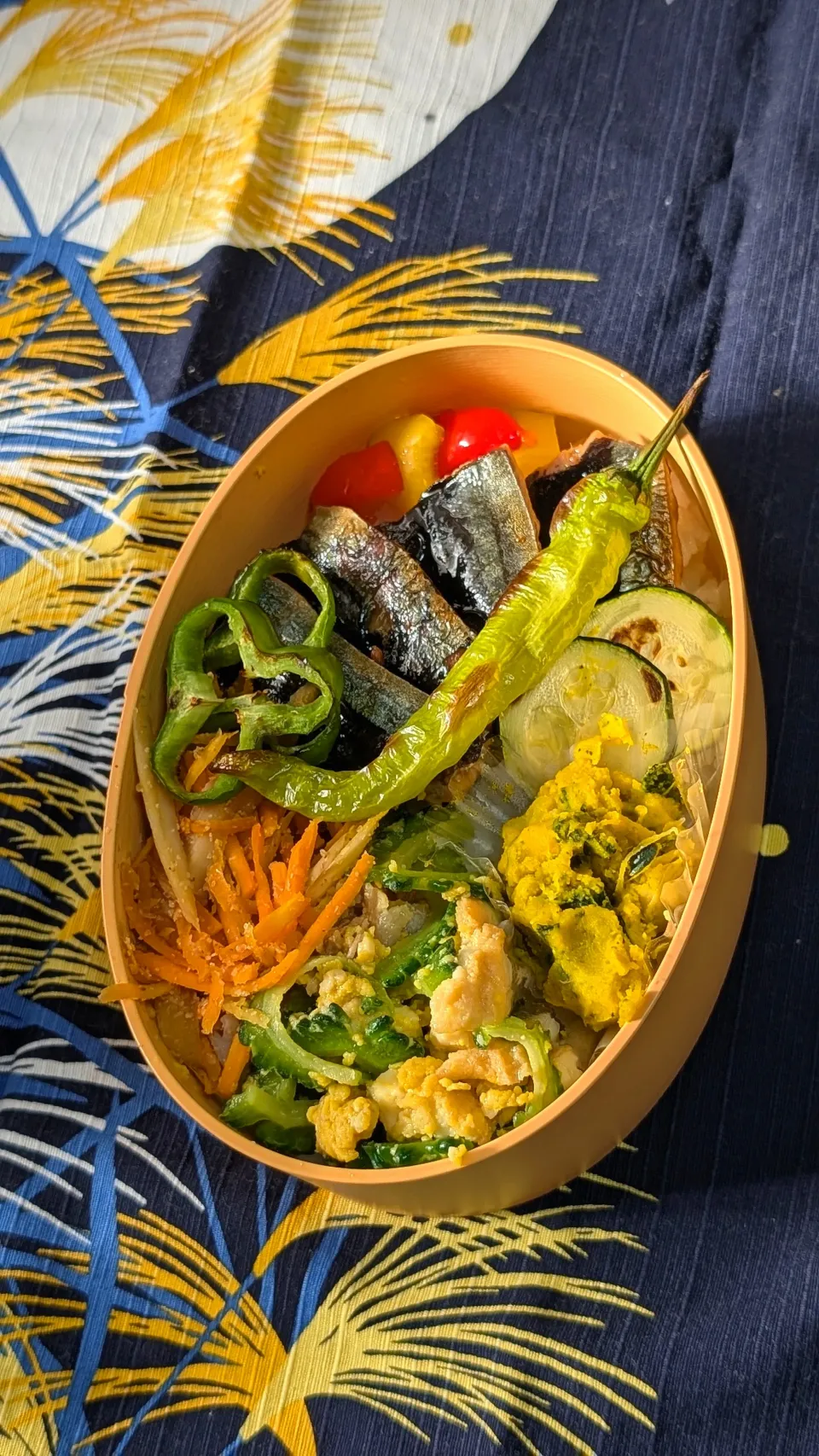 本日のお弁当〜秋刀魚の蒲焼き弁当|f.1125beさん