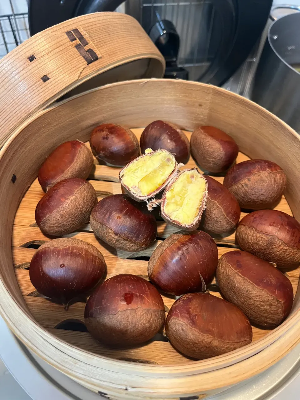 蒸し栗|chieko ♪さん