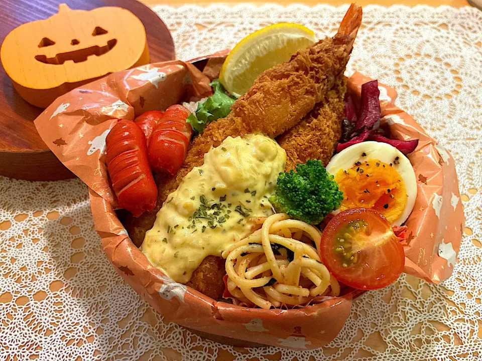 海老フライ弁当|haruさん