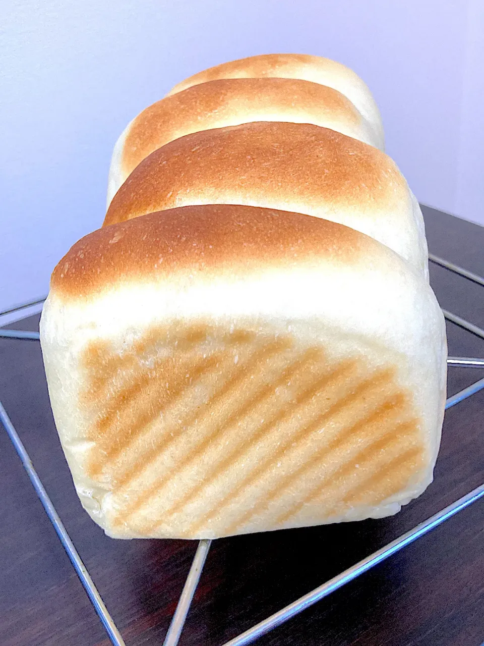 さつまいも入ホエー食パン|あーさん