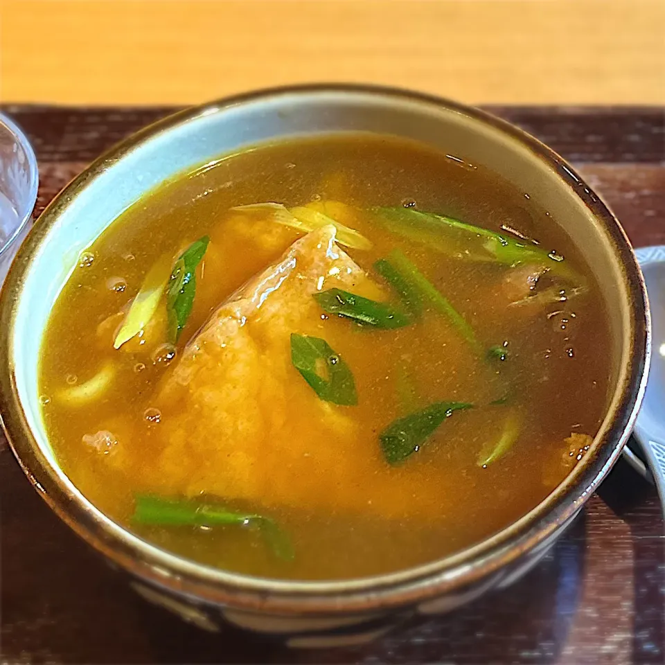 甘ぎつねカレーうどん|stalinさん