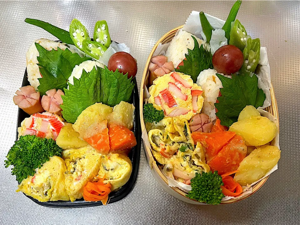 #手作り弁当。ステンレス蒸し器で時短おかず。お鍋一つでおかず作り。|じゅんちゃんさん