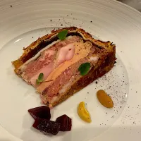 ウズラとフォアグラのパテオンクルート