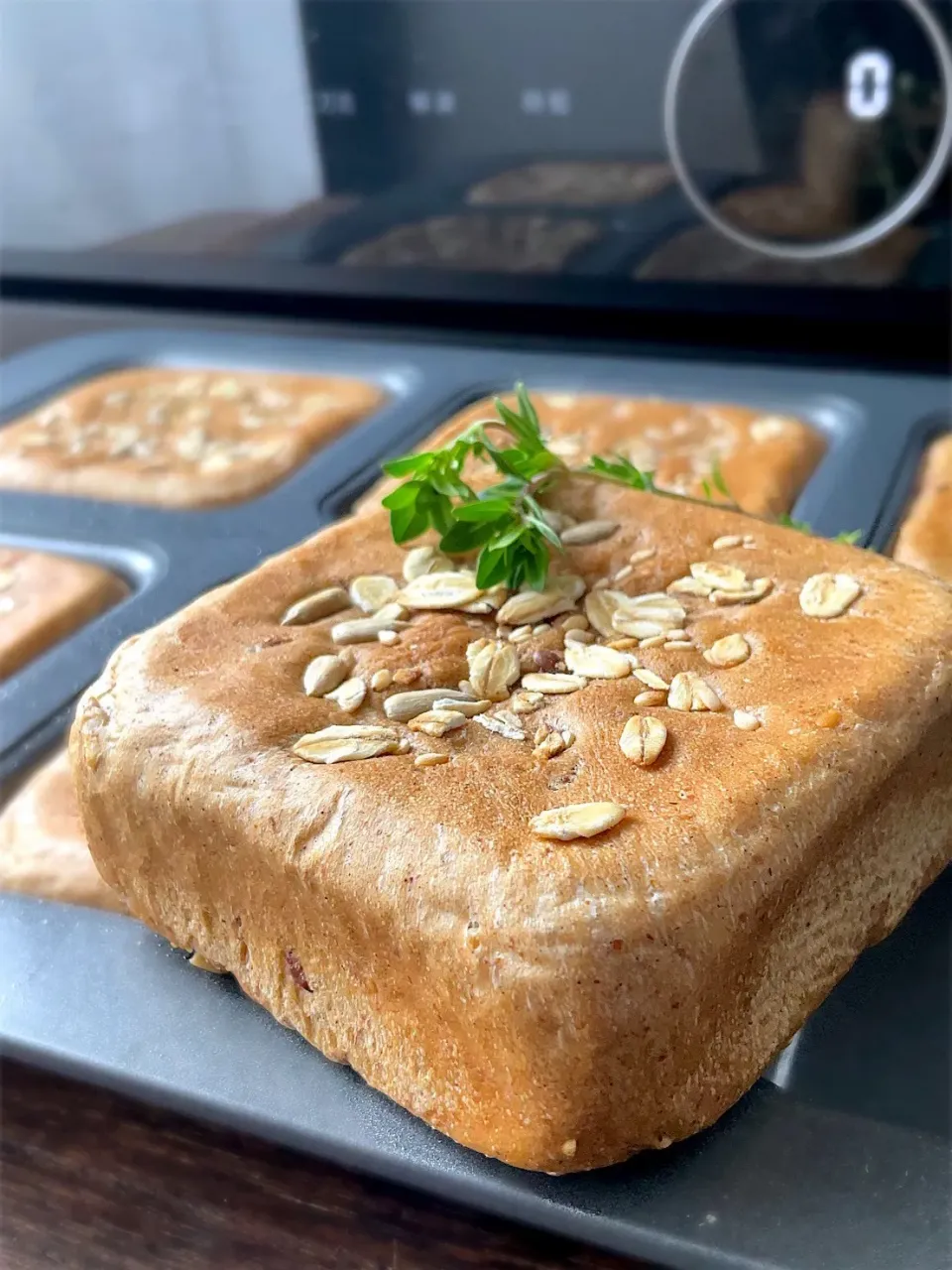 四角いマルチグレインイングリッシュマフィン|9421beruさん