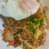 塩焼きそば！！|やなさん