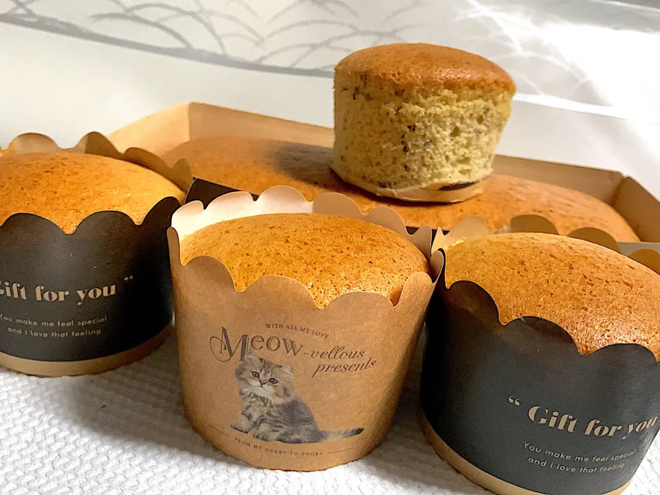 アールグレイのカップシフォンケーキ|しっぴりみさん