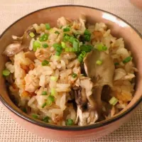 ツナとまいたけの炊き込みごはん| Ki Lai Wongさん