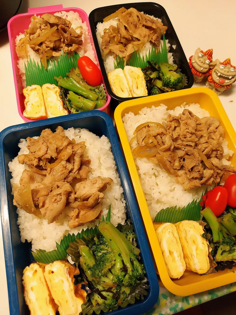 息子弁当､夫弁当､私弁当､娘弁当|みどりさん