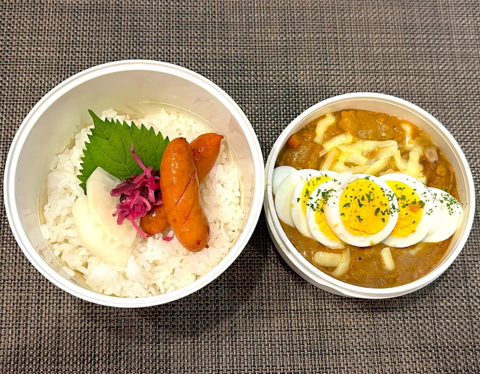 高校生息子のお弁当🍱 カレーライス弁当🍱|Snow10さん