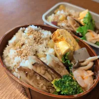 サツマイモご飯弁当