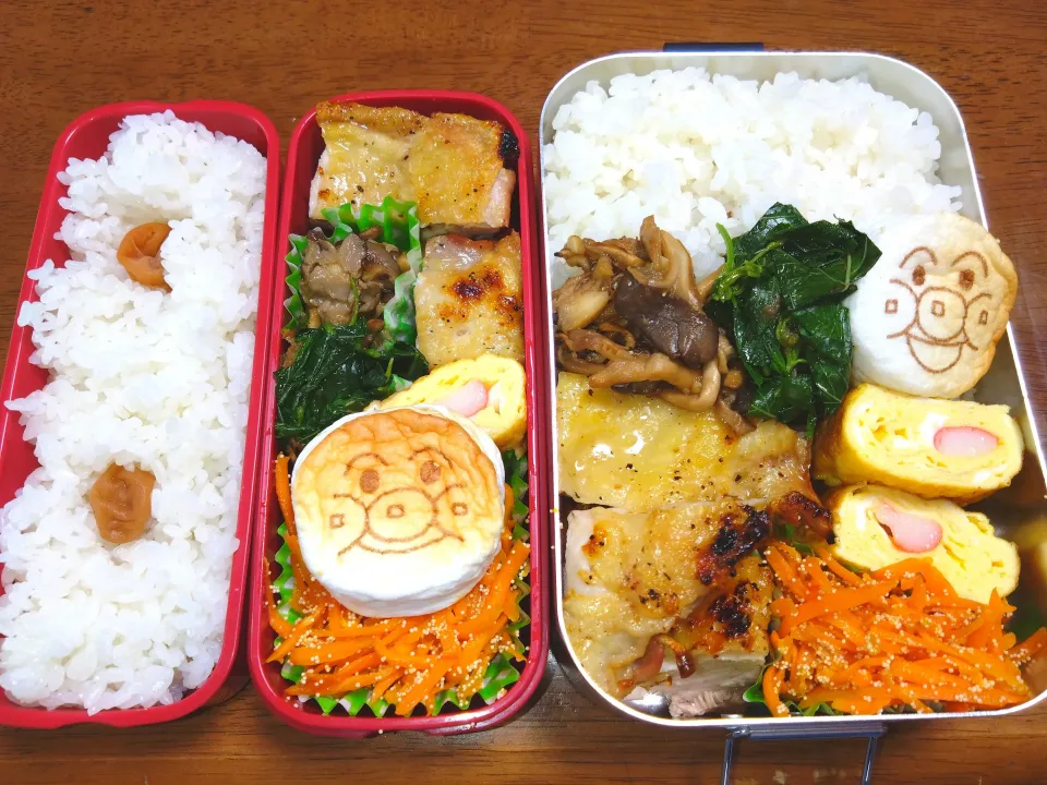 10月2日娘と息子のお弁当|秀美«シュウビ»さん