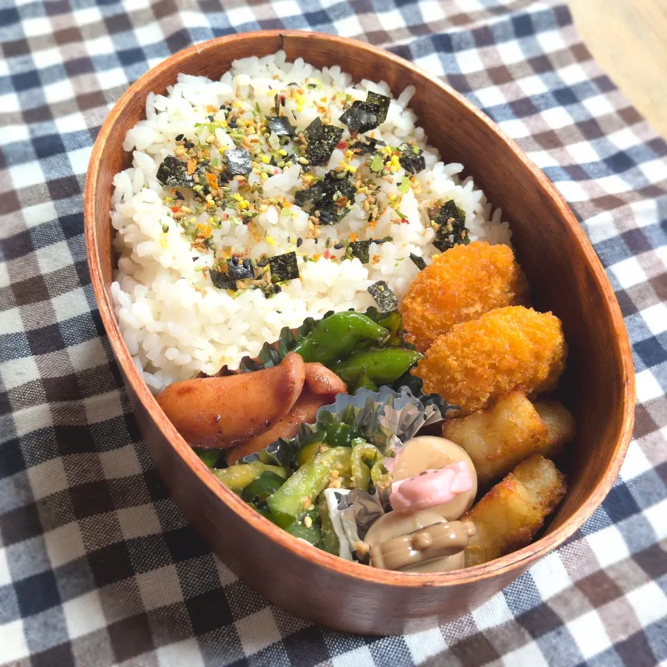 高校生弁当(10月10日)|ゆずうさぎさん