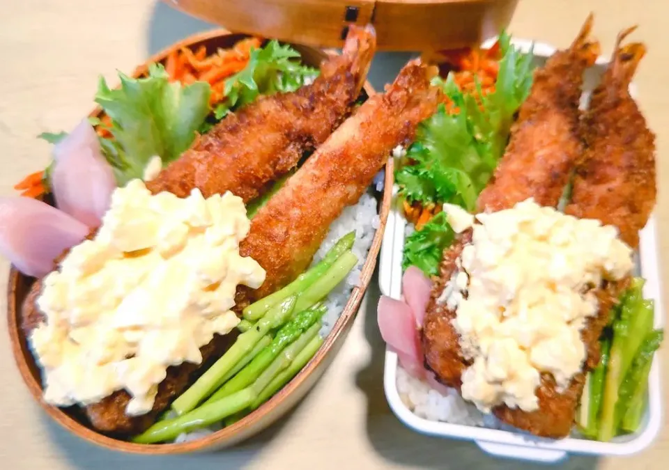 2025/10/10　夫と息子のお弁当|まるならさん