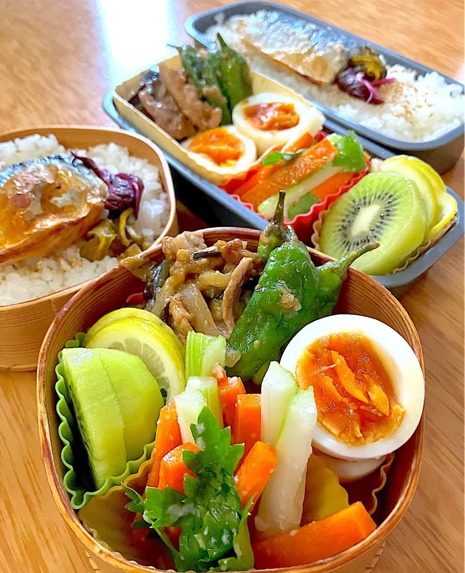 家族お弁当🍱´ ³`°) ♬︎*.:*❤️|ふみぃさん