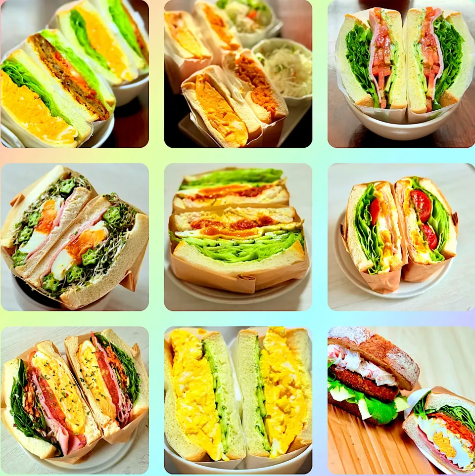 最近のスタメン落ちサンドイッチまとめ。|tap.rinさん