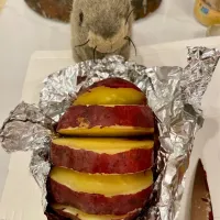 2025/10/6   お月見の夜　Roasted Sweet Potatoes for the Harvest Moon