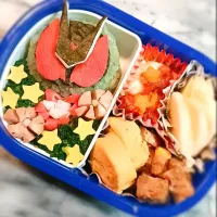 キャラ弁😋仮面ライダーゼッツ弁当|❤︎YUKARI❤︎さん