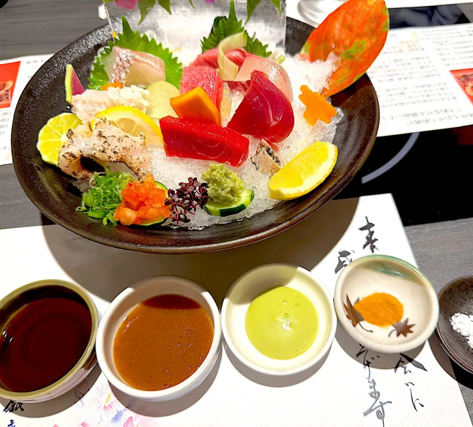 刺身盛り合わせ|Food is lifeさん
