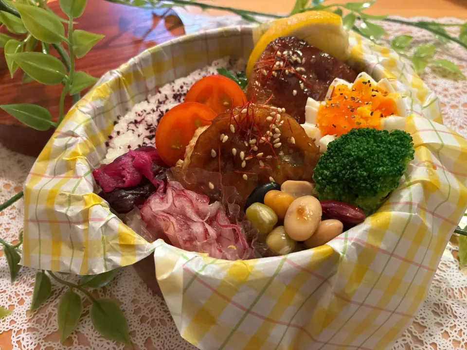 れんこんの挟み焼き弁当|haruさん