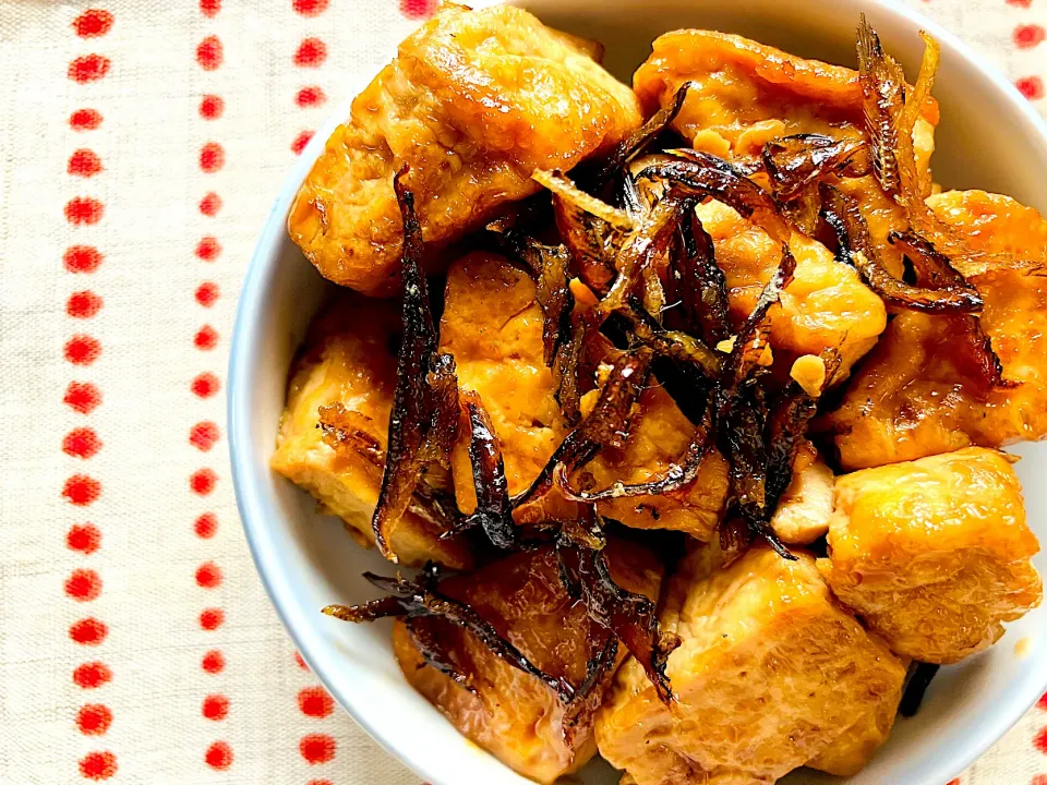 焼いて煮た豆腐③|ご飯はん♪さん