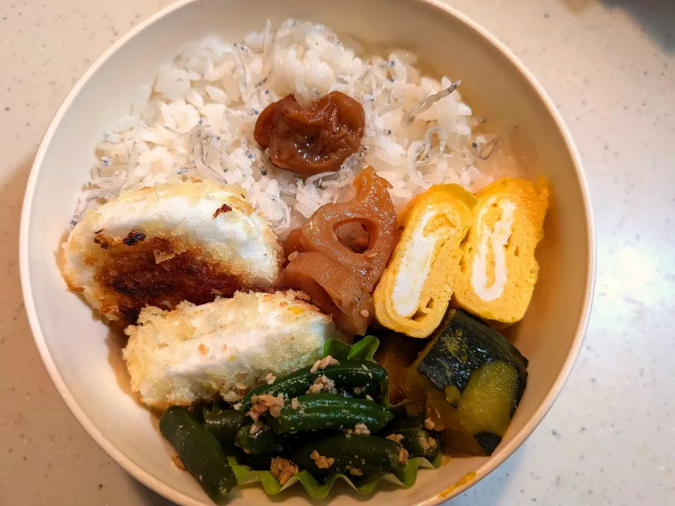 はんぺんフライ弁当|めぐめぐさん