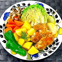 チキンポトフ|まめもにおさん