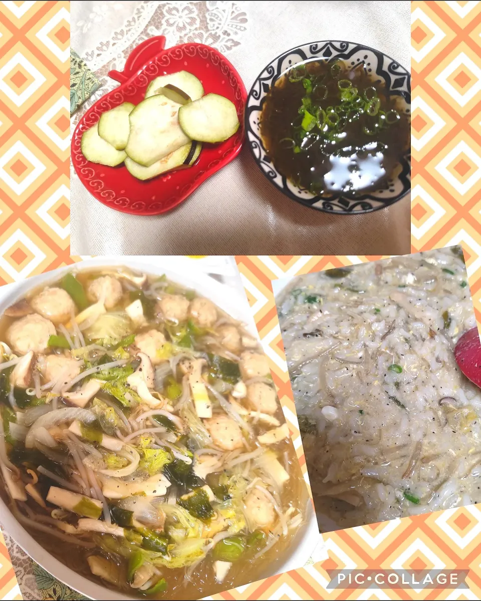 まだ暑いけど鍋の夜ごはん|m.rafuさん