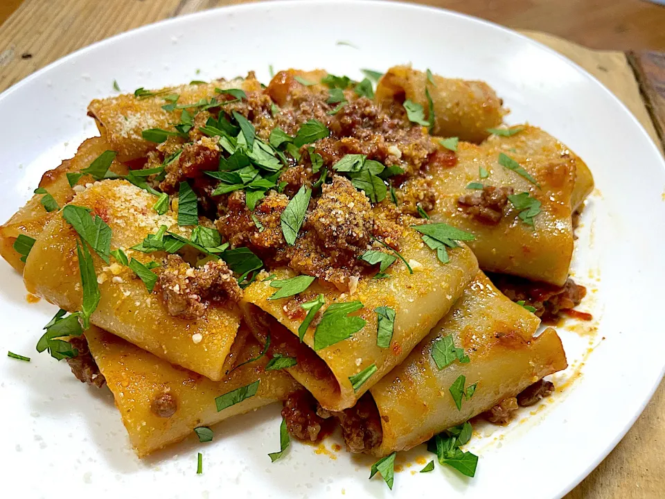 リガトーニのボロネーゼ|KATSUさん