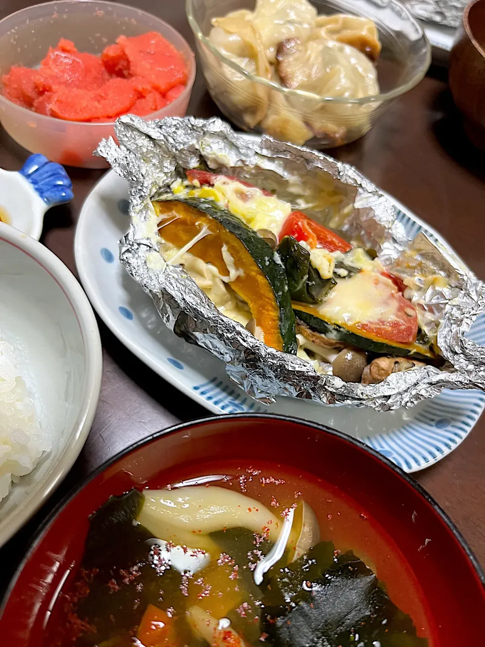 今夜は鮭のホイル焼き✨|がおりんさん