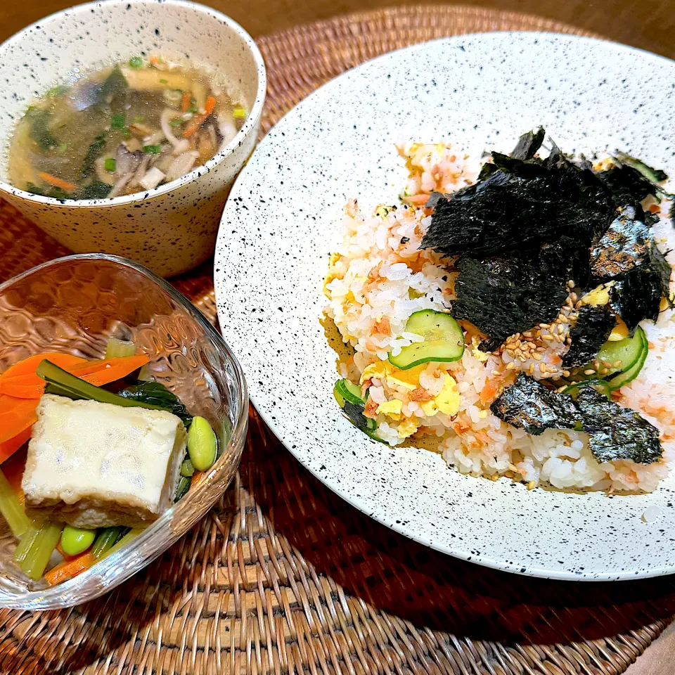 ちらし寿司でひとり晩ごはん|kaoriさん