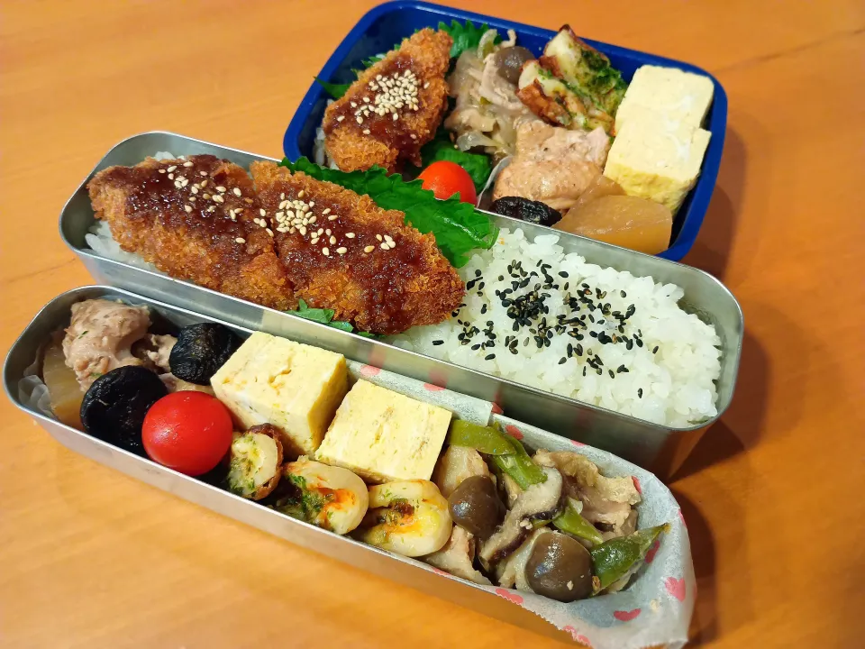 次男・私弁当|tamagomagomagoさん